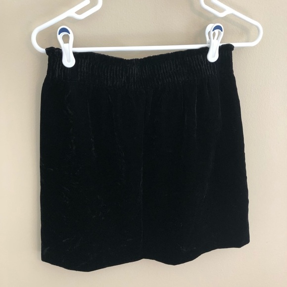 J Crew Factory Velvet Sidewalk Skirt - Picture 5 of 6
